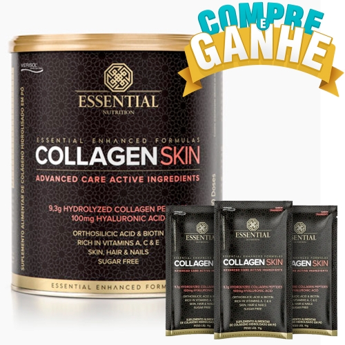 Compre Collagen Skin Col Geno Hidrolisado G Essential E Ganhe