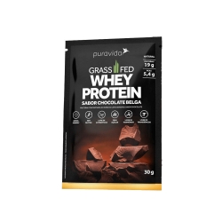 Whey Protein Grassfed Sabor Chocolate (1 Sach de 30 g) - Pura Vida