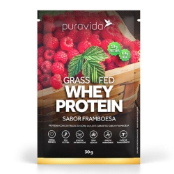 Whey Protein Grassfed Sabor Framboesa  (1 Sach de 30 g) - Pura Vida