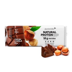 Natural Protein Bar Sabor Cacau e Avel (60g) - Pura Vida