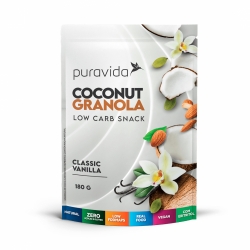 Coconut Granola Sabor Vanilla (180g) - Pura Vida