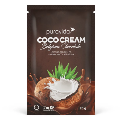 Coco Cream Sabor Chocolate belga (1 Sach de 25g) - Pura Vida