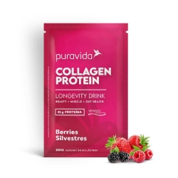 Collagen Protein Sabor Berries Silvestres (Cx com 10 Sachs) - Pura Vida