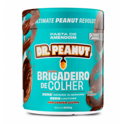 Pasta de Amendoim Sabor Brigadeiro de Colher (600g) - Dr Peanut