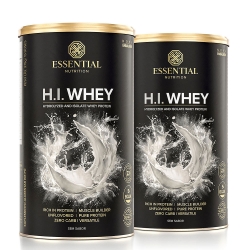 Kit 2unid Hi Whey Protein Sem Sabor (375g) - Essential