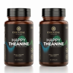 Kit 2unid Happy Theanine (60 Cpsulas) - Essential Nutrition