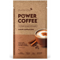 Power Coffee Sabor Cappuccino (1 Sach 9g) - Pura Vida