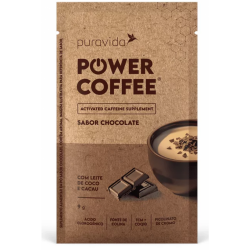 Power Coffee Sabor Chocolate (1 Sach 9g) - Pura Vida