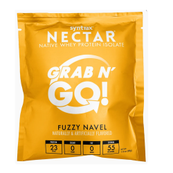 Nectar Grab N GO! Sabor Fuzzy Navel (Sach 28g) - Syntrax