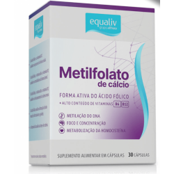 Metilfolato de Clcio (30caps) - Equaliv