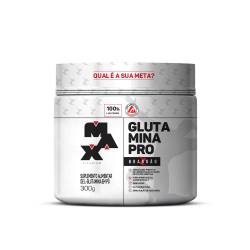 Glutamina Pro Brandão (300g) - Max Titanium Glutamina Pro Brandão (300g) - Max Titanium