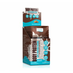 Body Protein Sabor Cookies & Cream (Cx c/ 10 Sachês 18g) - Equaliv Body Protein Sabor Cookies & Cream (Cx c/ 10 Sachês 18g) - Equaliv