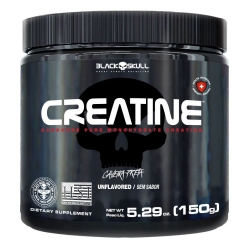 Creatine Caveira Preta (150g) - Black Skull