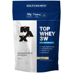 Top Whey 3W Mais Performance (1,8kg) - Max Titanium