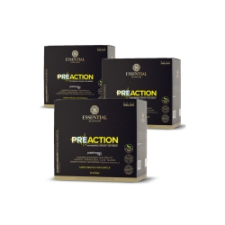 Kit 3unid Pre-Action (Cx com 20 Sachs de 27g) Essencial Nutrition