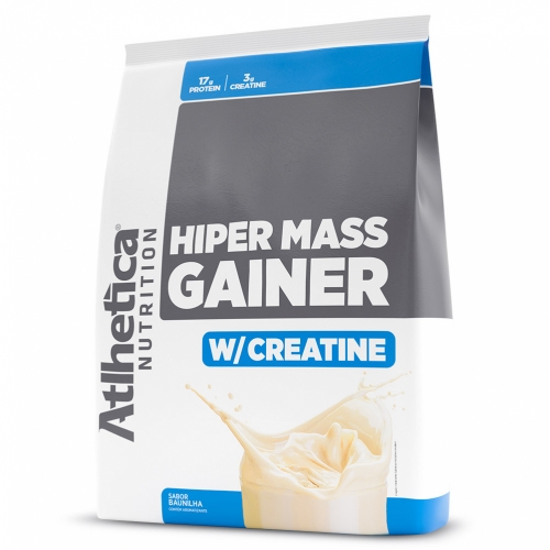 Hiper Mass Gainer Sabor Baunilha (3kg) - Atlhetica Nutrition