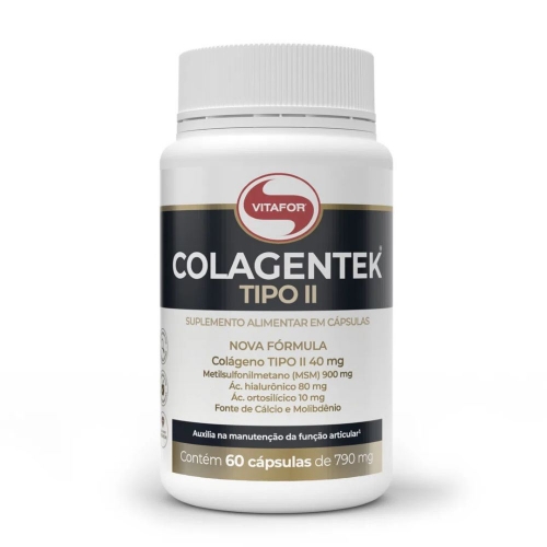 Colagentek II (60 Cápsulas) - Vitafor