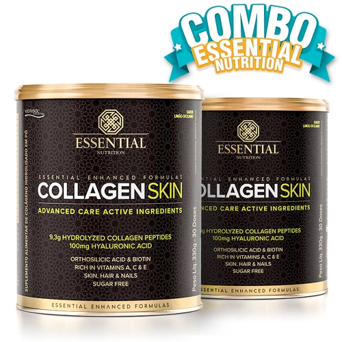 Collagen Skin Limão-siciliano - com ácido hialurônico - Essential