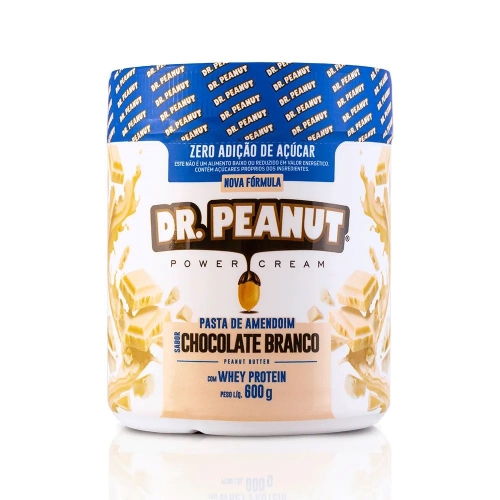 Pasta de amendoim com Whey Protein - Dr Peanut - Performance Nutrição  Esportiva