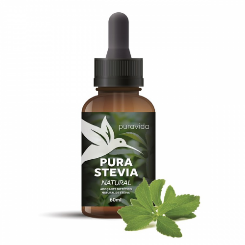 Pura Stevia Sabor Natural (60ml) - Pura Vida