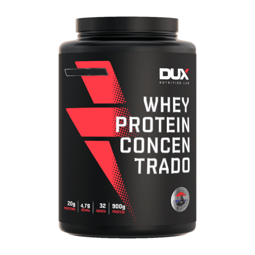 Whey Protein Concentrado Sabor Cappuccino (900g) - Dux Nutrition