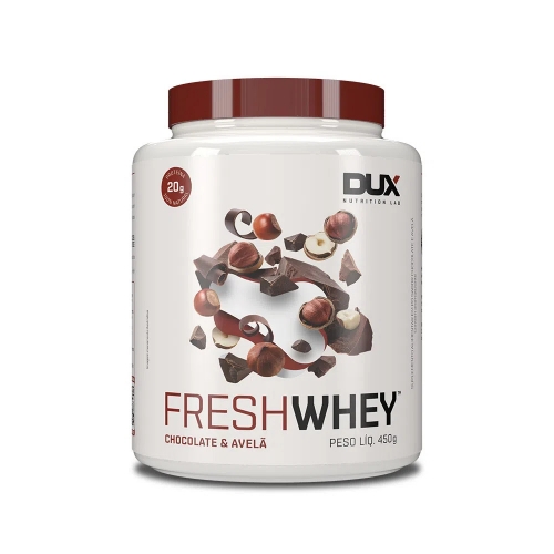 Fresh Whey Sabor Chocolate e Avelã (450g) - Dux Nutrition