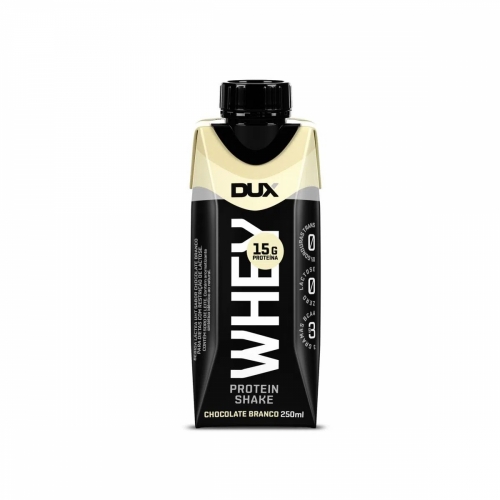 Whey Protein Shake Sabor Chocolate Branco (250ml) - Dux Nutrition