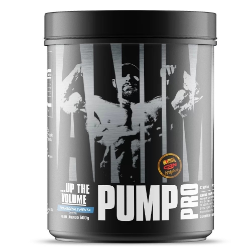 Animal Pump Pro Sabor Franboesa e Menta (600g) - Universal Nutrition