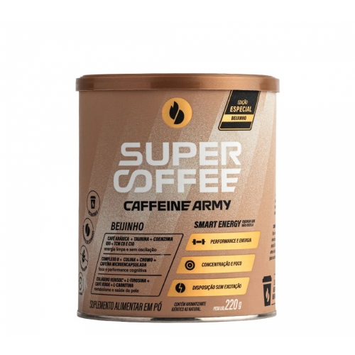 SuperCoffee Sabor Beijinho (220g) - Caffeine Army