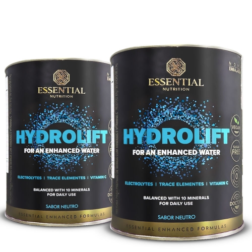 Kit 2 unid Hydro Lift (30 Sachês) Sabor Neutro - Essential Nutrition