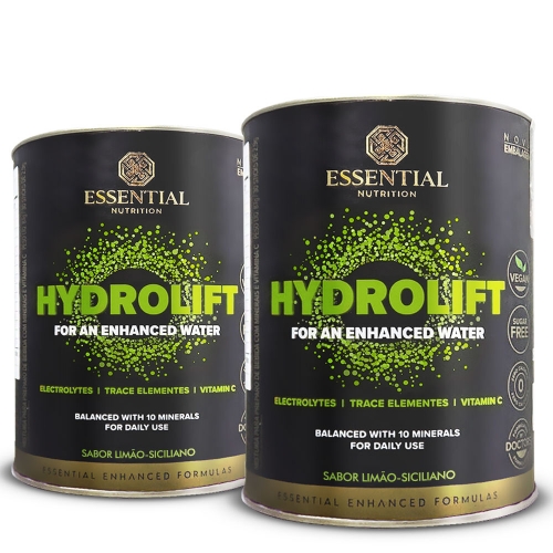 Kit 2 unid Hydro Lift (30 Sachês) Sabor Limão Siciliano - Essential Nutrition