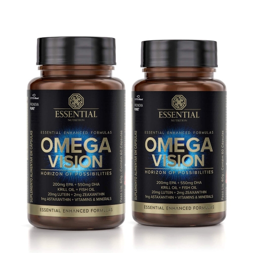 Kit 2unid mega Vision (60 cpsulas) - Essential Nutrition