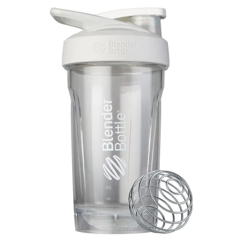 Coqueteleira Strada White (710 ml) - Blender Bottle