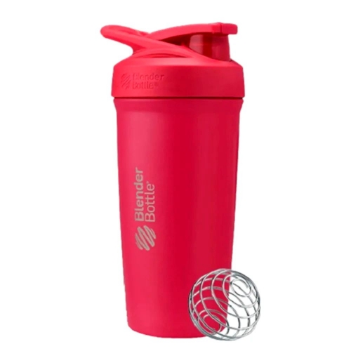 Coqueteleira Strada Stainless Térmica Cor Pink Edição Especial (710ml) - Blender Bottle