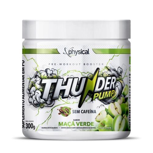 Thunder Pump Sabor Maçã Verde (300g) - Physical Pharma