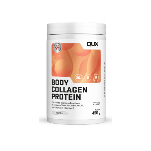 Body Collagen Protein Sabor Neutro (450g) - Dux Nutrition