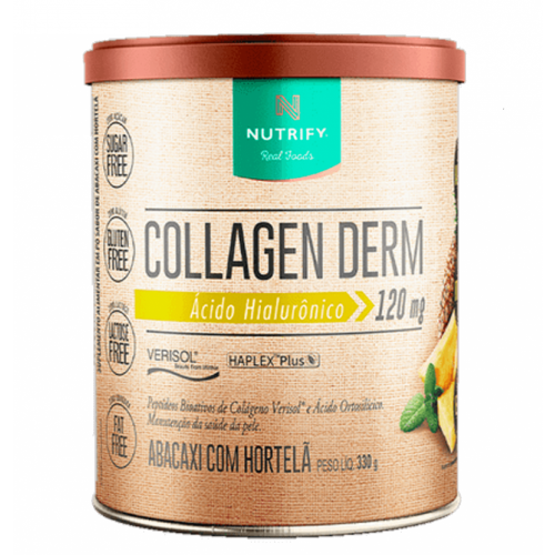 Collagen Derm Sabor Abacaxi com Hortelã (330g) - Nutrify