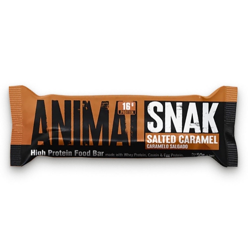 Animal Snak Bar Sabor Caramelo Salgado (1 unid de 50g) - Universal Nutrition