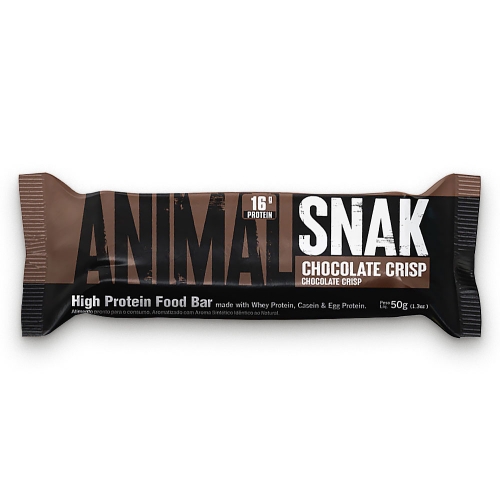 Animal Snak Bar Sabor Chocolate Crisp (1 unid de 50g) - Universal Nutrition