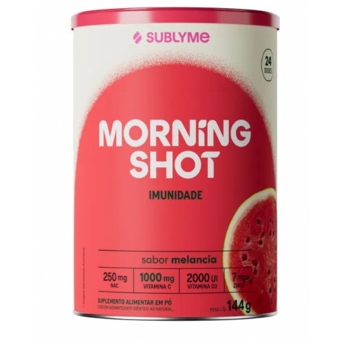 Morning Shot Sabor Melancia (144g) - Sublyme