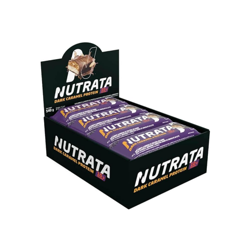 Nutrata Sabor Dark Caramel (cx 12unid de 45g) - Nutrata