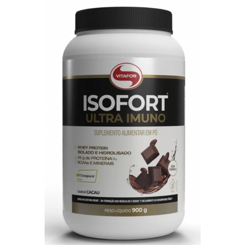 Isofort Ultra Imuno Sabor Cacau (900g) - Vitafor