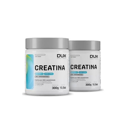 Kit 2unid Creatina Monohidratada (300g) - Dux Nutrition