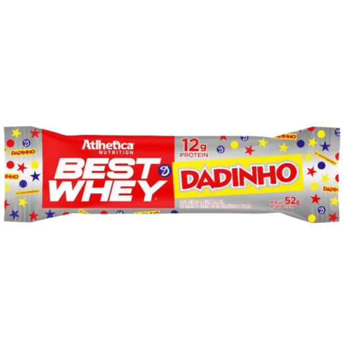 Best Whey Bar Sabor Dadinho (1 unidades de 52g) - Atlhetica Nutrition Best Whey Bar Sabor Dadinho (1 unidades de 52g) - Atlhetica Nutrition