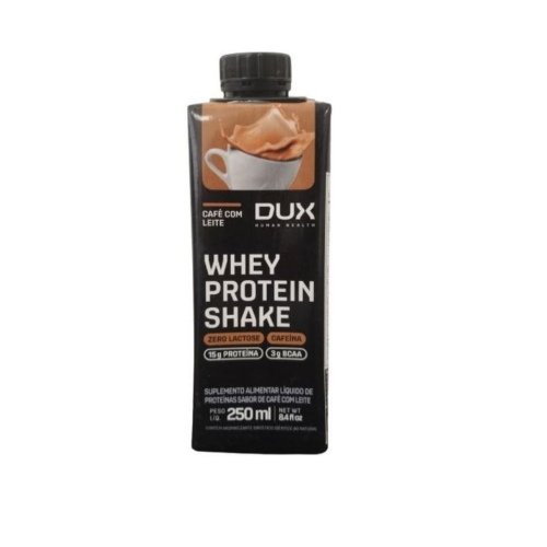 Whey Protein Shake Sabor Café com Leite (250ml) - Dux Nutrition