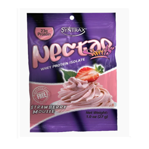 Nectar Grab N GO! Sabor Strawberry Mousse (Sachê 27g)  Syntrax