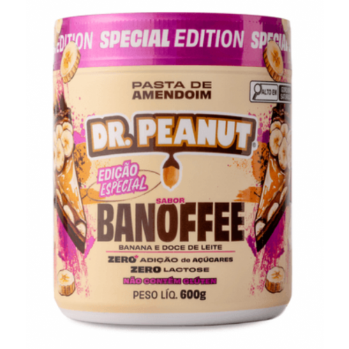 Pasta de Amendoim Sabor Banoffee (600g) - Dr. Peanut