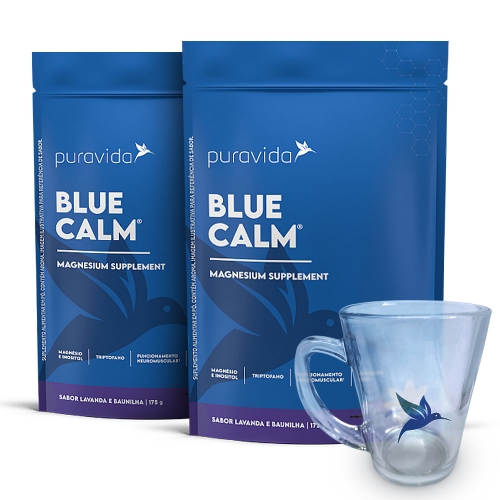 Compre 2unid Blue Calm Sabor Lavanda e Baunilha (175g) - Pura vida e Ganhe Xícara