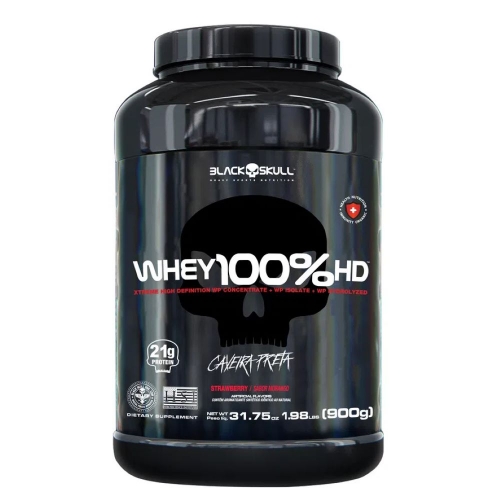 Whey 100% HD (900g) - Black Skull